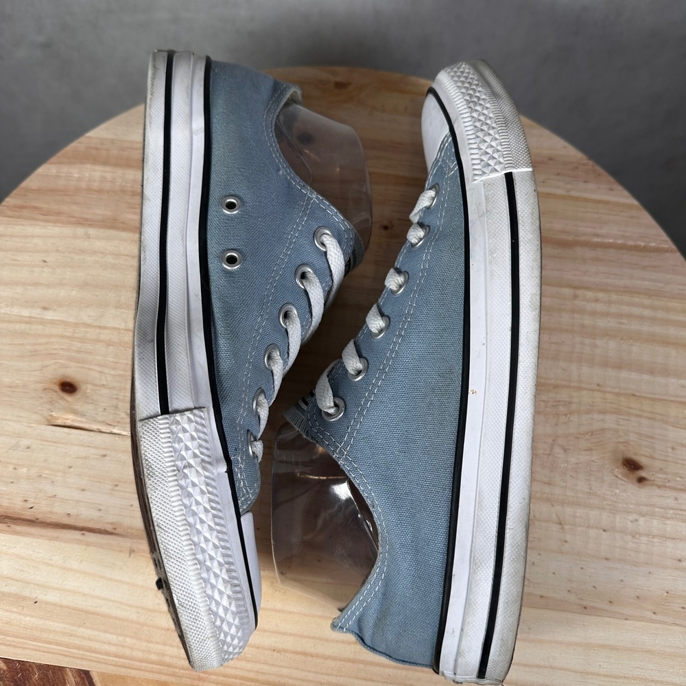 Converse All Star Low Top Women Size 10 Blue Good Canvas Sneakers M9696 - Picture 11 of 16